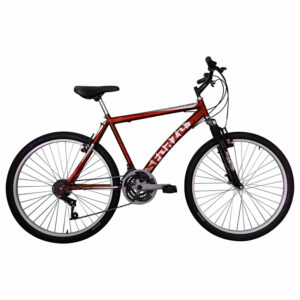 Bicicleta Sforzo Rin 26 Aro Sencillo 18 Cambios Suspensión - Rojo